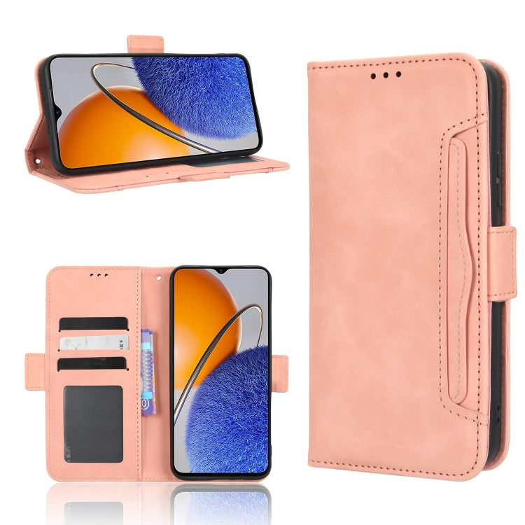 For Huawei nova Y61 Skin Feel Calf Texture Card Slots Leather Phone Case
