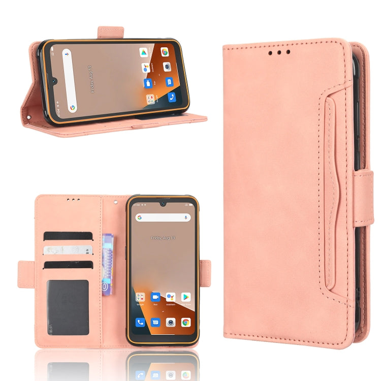 For Blackview BV5200 Skin Feel Calf Texture Card Slots Leather Phone Case