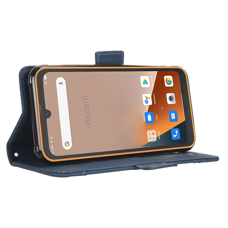 For Blackview BV5200 Skin Feel Calf Texture Card Slots Leather Phone Case