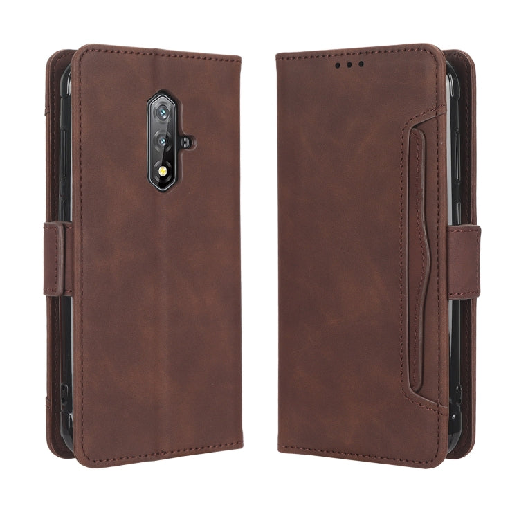 For Blackview BV5200 Skin Feel Calf Texture Card Slots Leather Phone Case