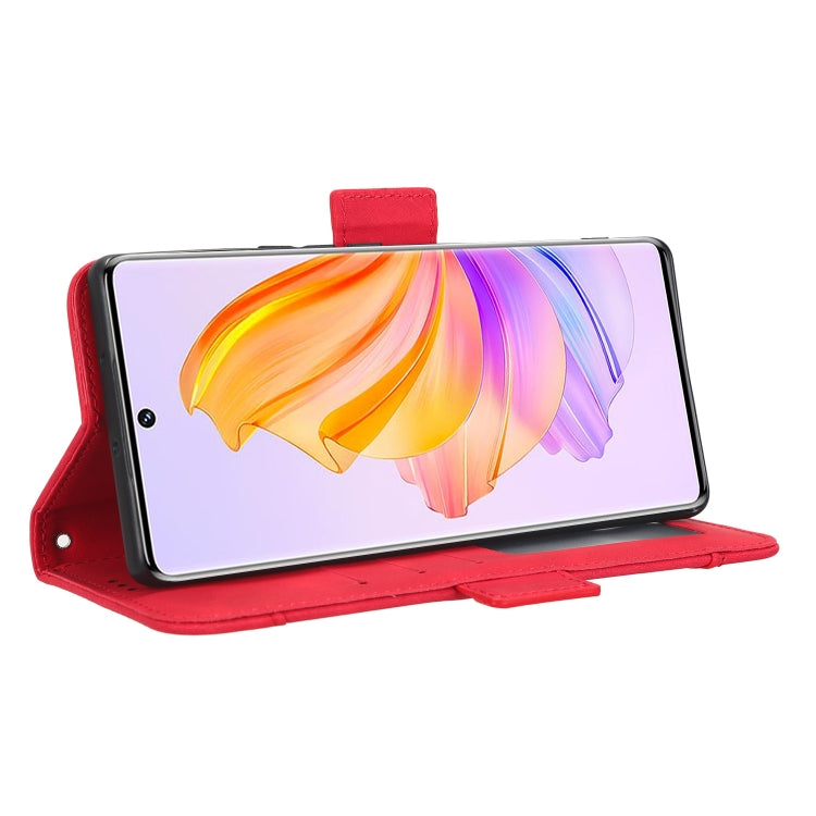 For Honor 80 SE 5G Skin Feel Calf Texture Card Slots Leather Phone Case