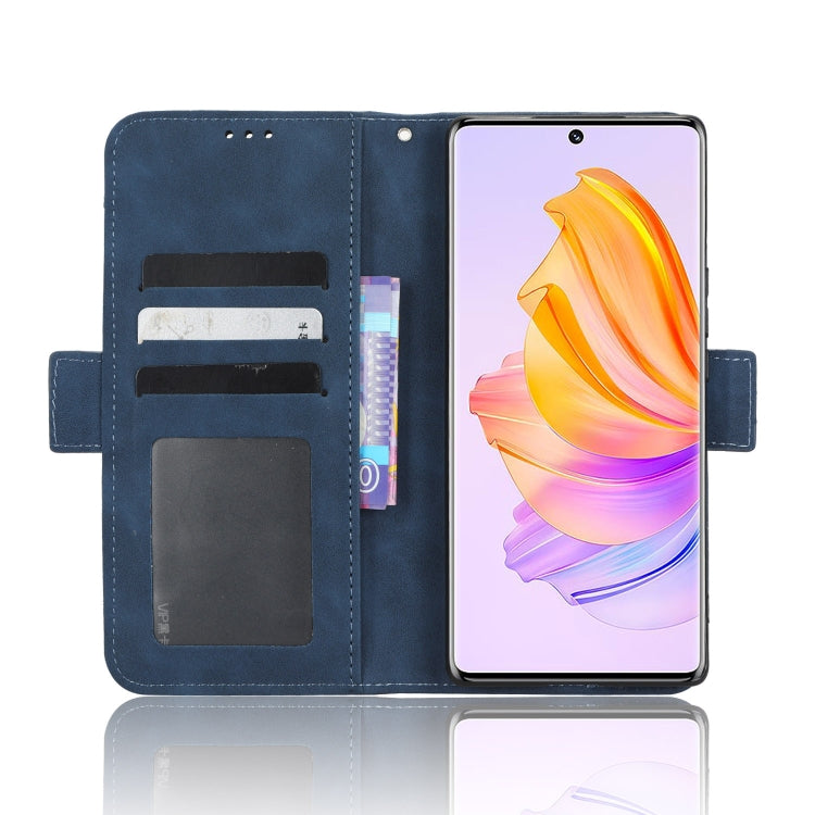 For Honor 80 SE 5G Skin Feel Calf Texture Card Slots Leather Phone Case