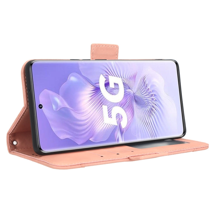 For Honor 80 5G Skin Feel Calf Texture Card Slots Leather Phone Case