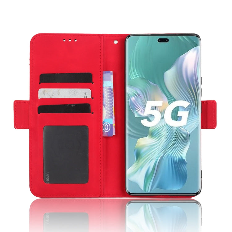 For Honor 80 Pro 5G Skin Feel Calf Texture Card Slots Leather Phone Case