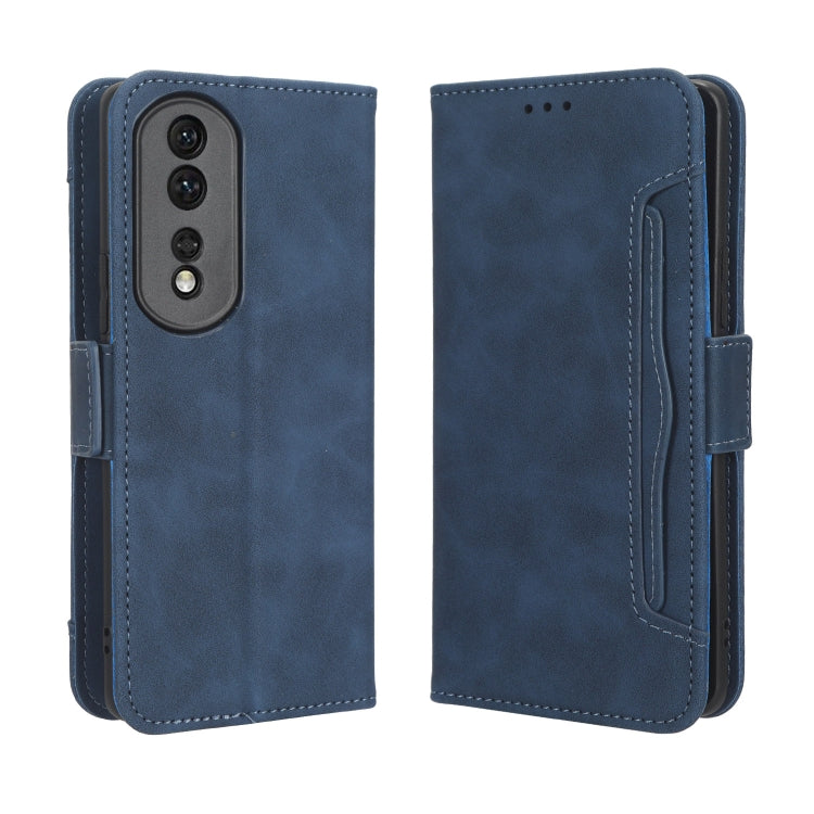 For Honor 80 Pro 5G Skin Feel Calf Texture Card Slots Leather Phone Case