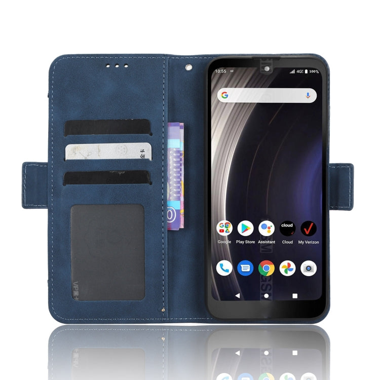 For Orbic JOY RC608L Skin Feel Calf Texture Card Slots Leather Phone Case