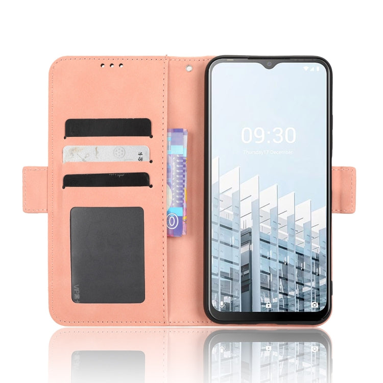 For Tecno Pop 6 Pro BE8 Skin Feel Calf Texture Card Slots Leather Phone Case