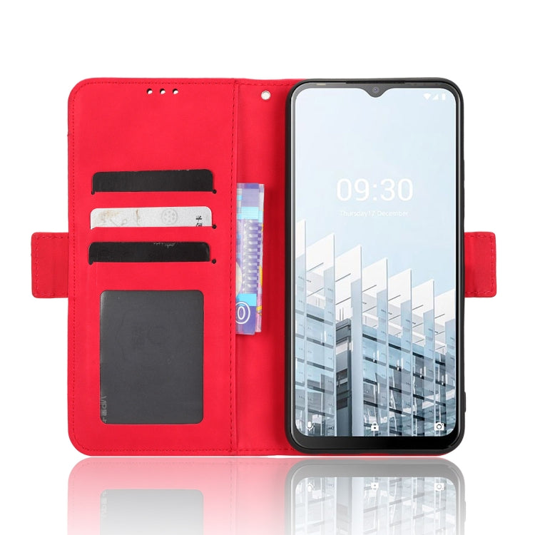 For Tecno Pop 6 Pro BE8 Skin Feel Calf Texture Card Slots Leather Phone Case