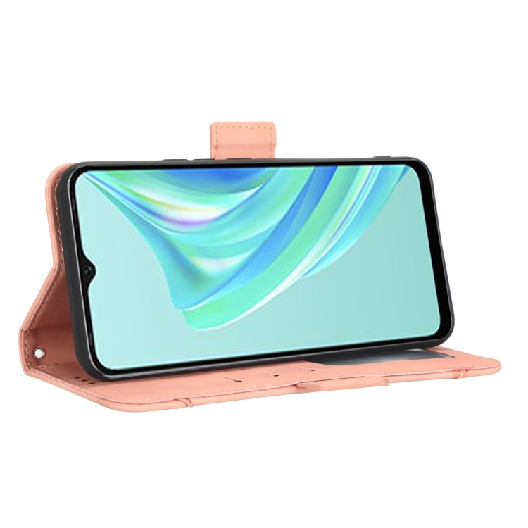 For Infinix Hot 20i Skin Feel Calf Texture Card Slots Leather Phone Case