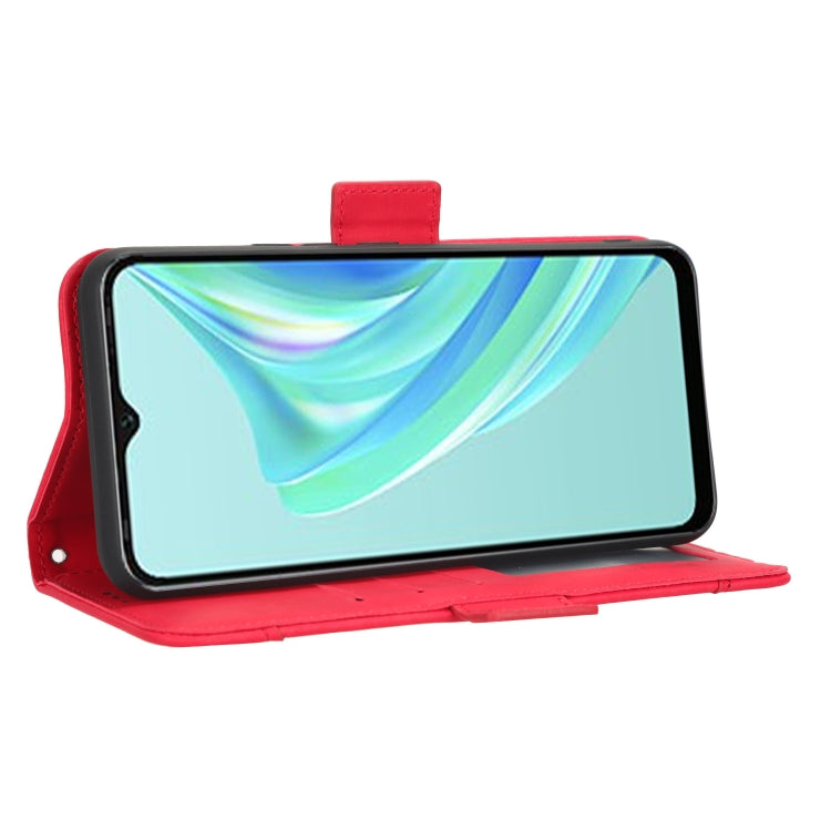 For Infinix Hot 20i Skin Feel Calf Texture Card Slots Leather Phone Case