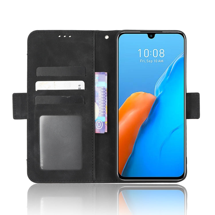 For Infinix Note 12 Pro 4G X676B Skin Feel Calf Texture Card Slots Leather Phone Case