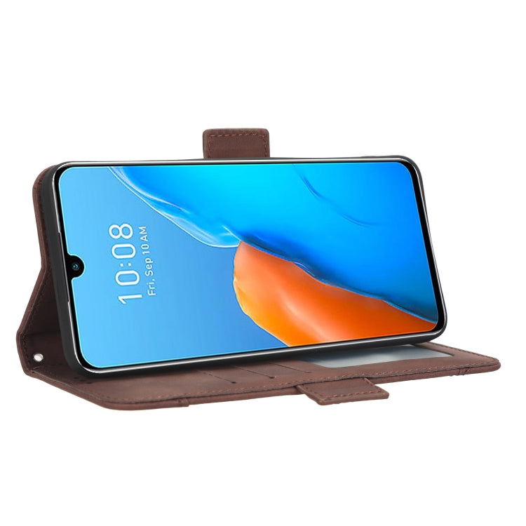 For Infinix Note 12 Pro 4G X676B Skin Feel Calf Texture Card Slots Leather Phone Case