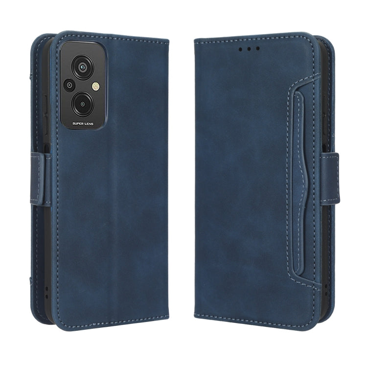 For Xiaomi Redmi 11 Prime 4G Skin Feel Calf Texture Card Slots Leather Phone Case