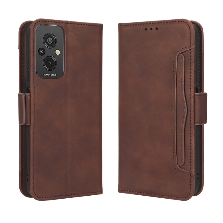 For Xiaomi Redmi 11 Prime 4G Skin Feel Calf Texture Card Slots Leather Phone Case