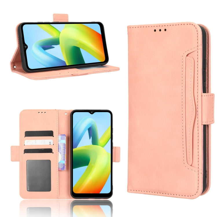 For Xiaomi Redmi A1+ Skin Feel Calf Texture Card Slots Leather Phone Case