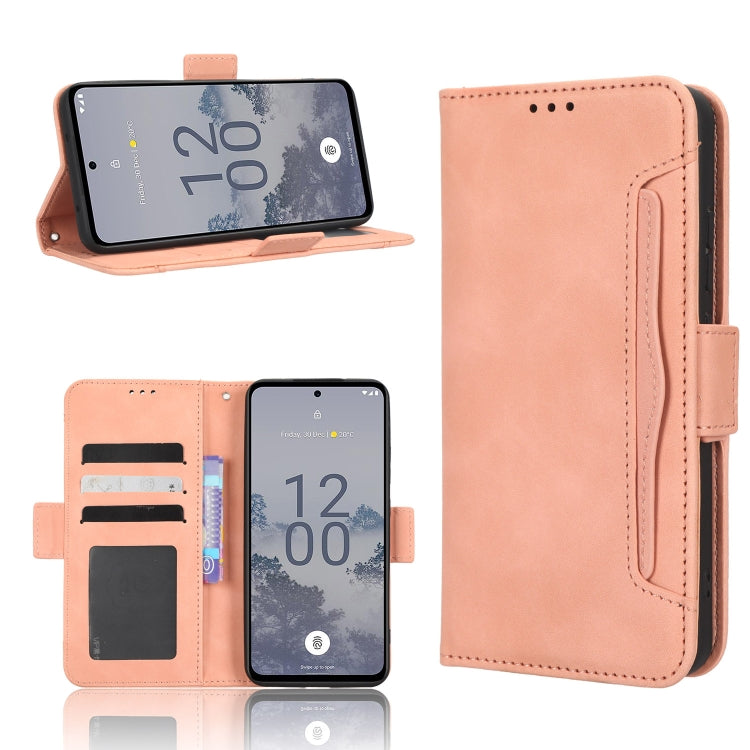 For Nokia X30 5G Skin Feel Calf Texture Card Slots Leather Phone Case
