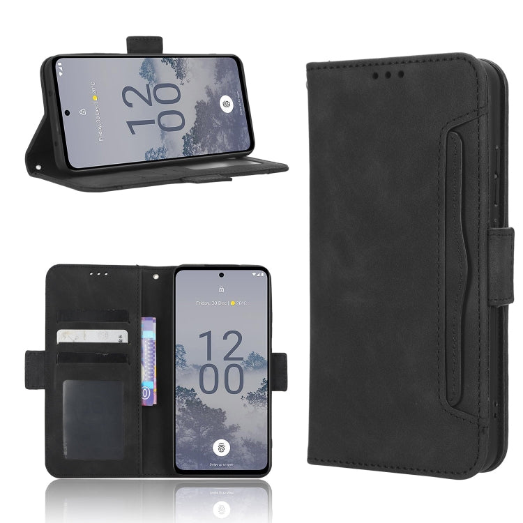 For Nokia X30 5G Skin Feel Calf Texture Card Slots Leather Phone Case