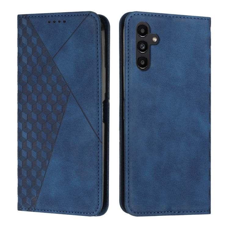 For Samsung Galaxy A54 5G Diamond Splicing Skin Feel Magnetic Leather Phone Case