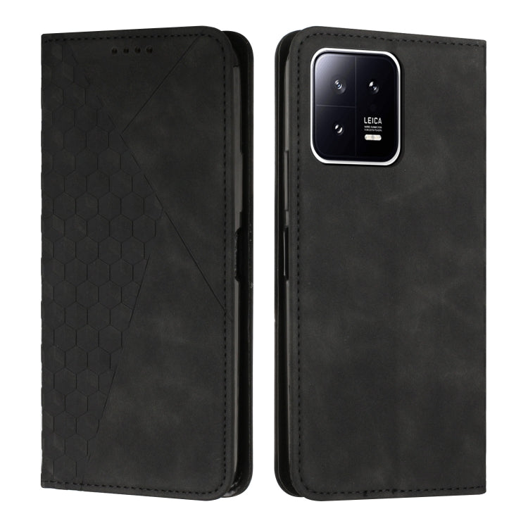 For Xiaomi 13 Pro Diamond Splicing Skin Feel Magnetic Leather Phone Case