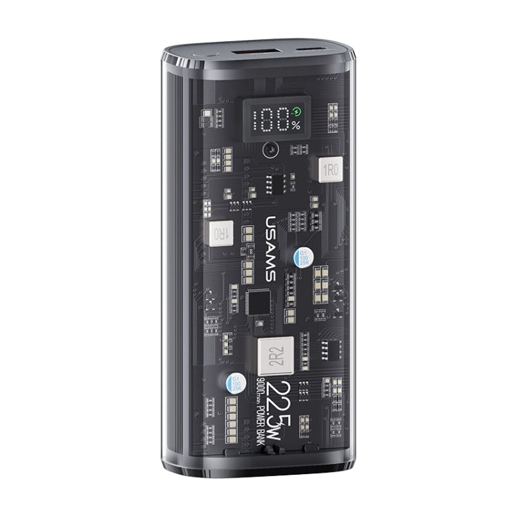 USAMS US-CD189 9000mAh PD20W+QC3.0 Dual Port Fast Charge Digital Display Power Bank