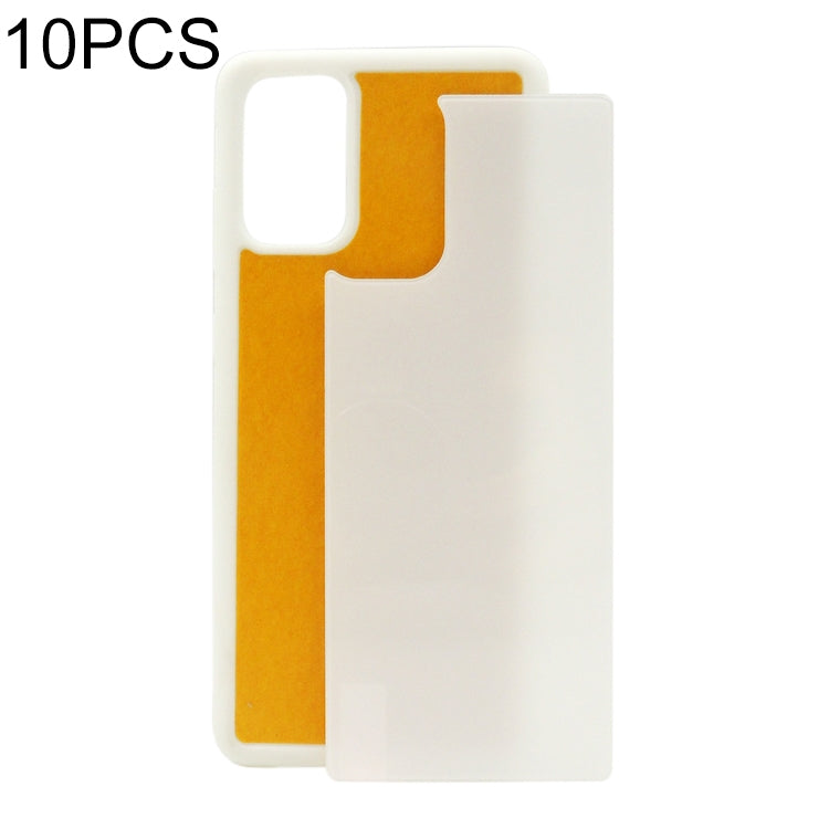 For Samsung Galaxy S20+ 10pcs Thermal Transfer Glass Phone Case
