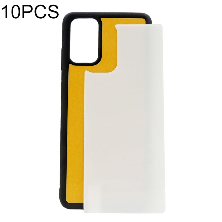 For Samsung Galaxy S20 Ultra 10pcs Thermal Transfer Glass Phone Case