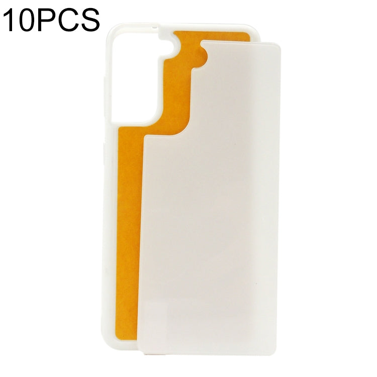 For Samsung Galaxy S21 Ultra 5G 10pcs Thermal Transfer Glass Phone Case