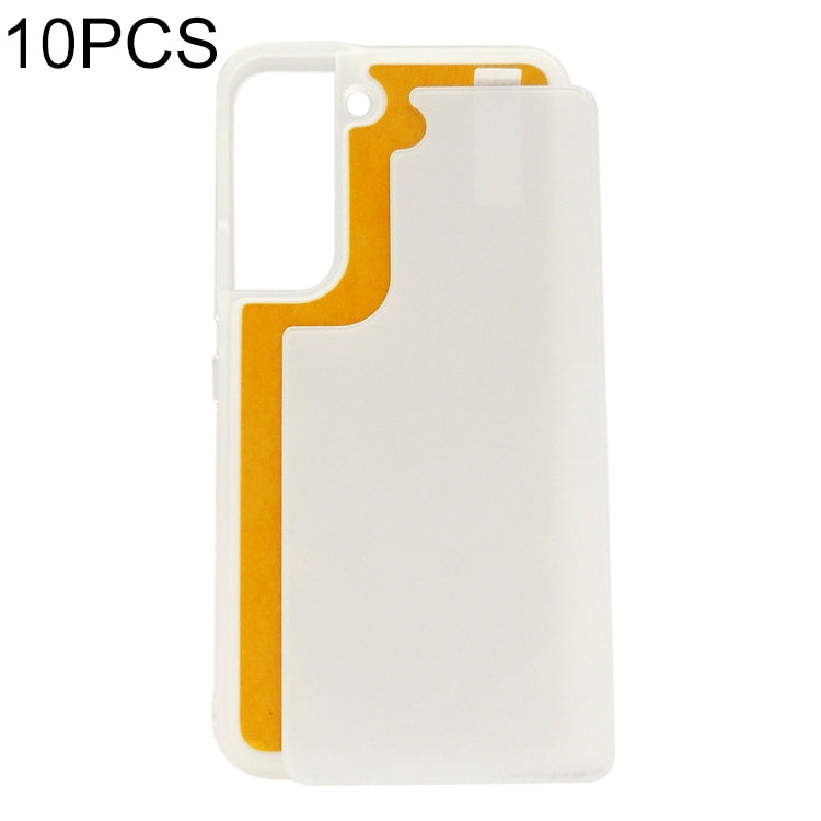 For Samsung Galaxy S22 5G 10pcs Thermal Transfer Glass Phone Case