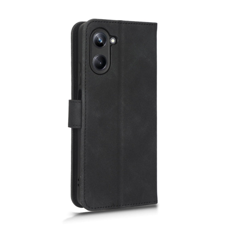 For Realme 10 Pro Skin Feel Magnetic Flip Leather Phone Case
