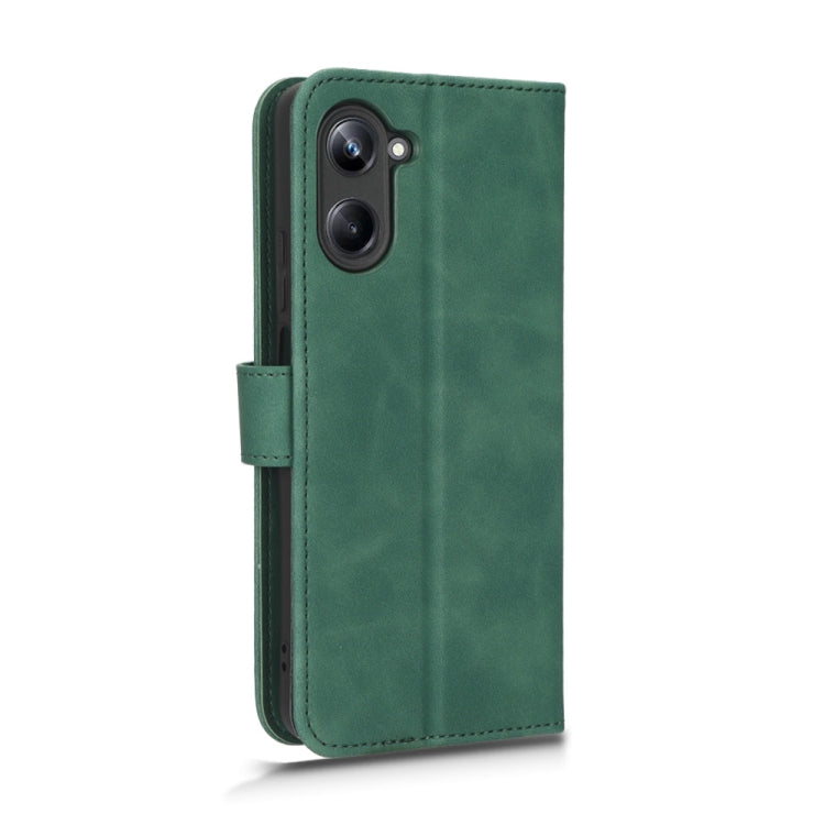 For Realme 10 Pro Skin Feel Magnetic Flip Leather Phone Case