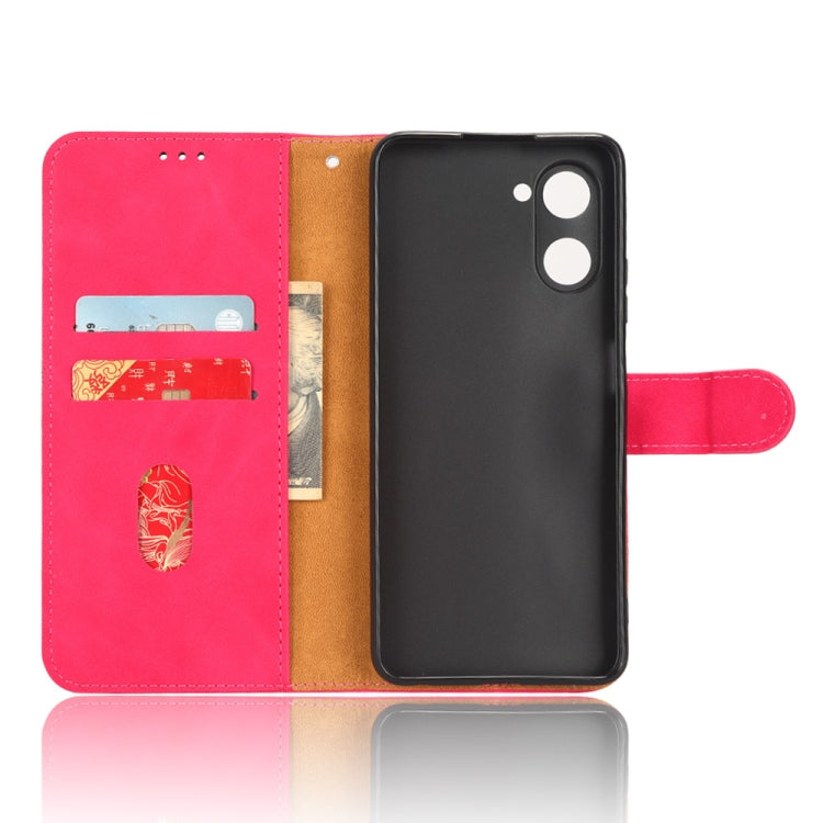 For Realme 10 Pro Skin Feel Magnetic Flip Leather Phone Case