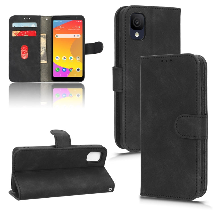 For TCL ION Z Skin Feel Magnetic Flip Leather Phone Case