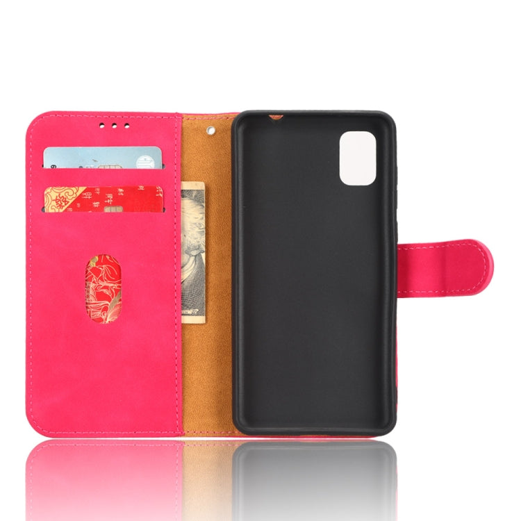 For TCL ION Z Skin Feel Magnetic Flip Leather Phone Case