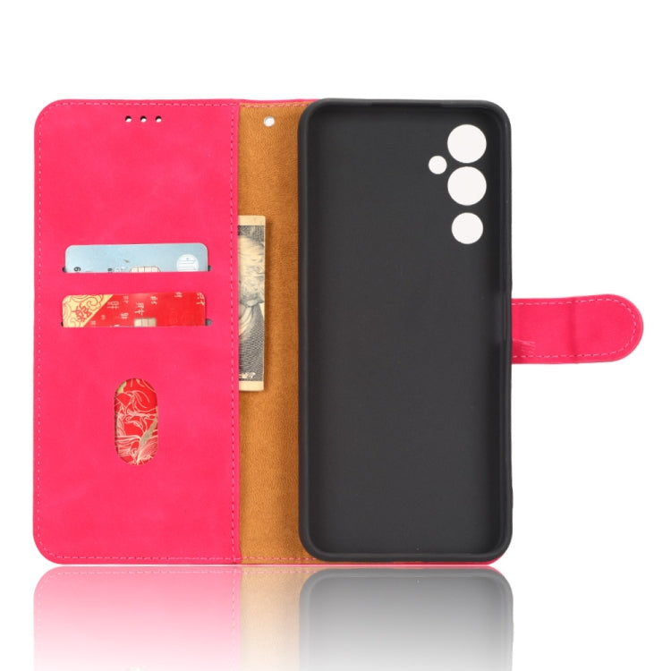 For Tecno Pova 4 Skin Feel Magnetic Flip Leather Phone Case