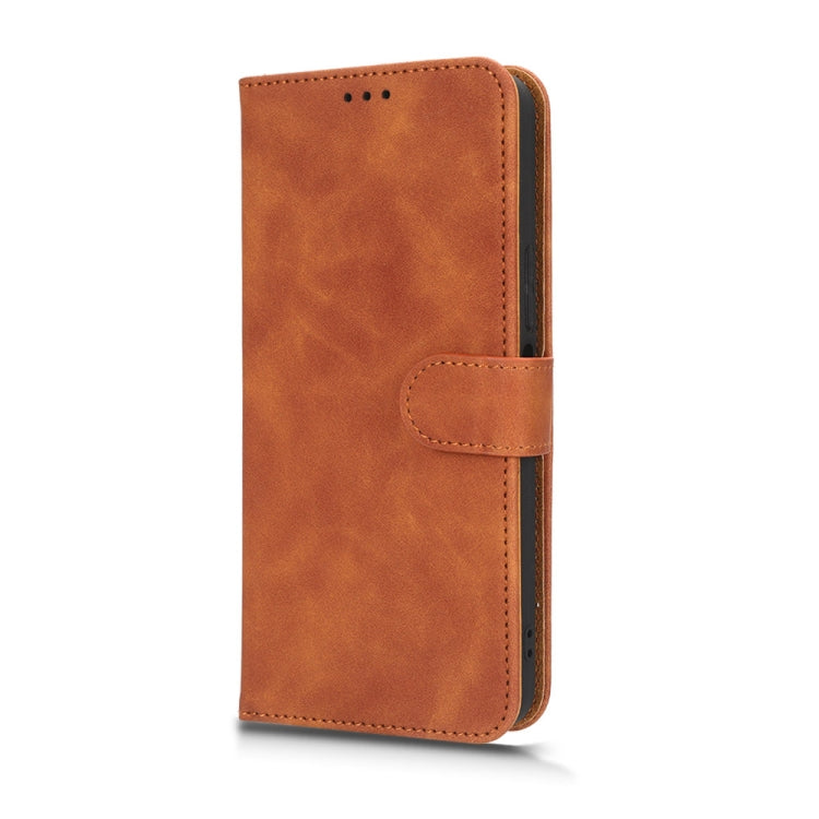 For Tecno Pova 4 Skin Feel Magnetic Flip Leather Phone Case