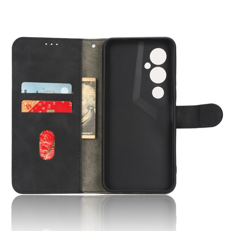 For Tecno Pova 4 Pro Skin Feel Magnetic Flip Leather Phone Case