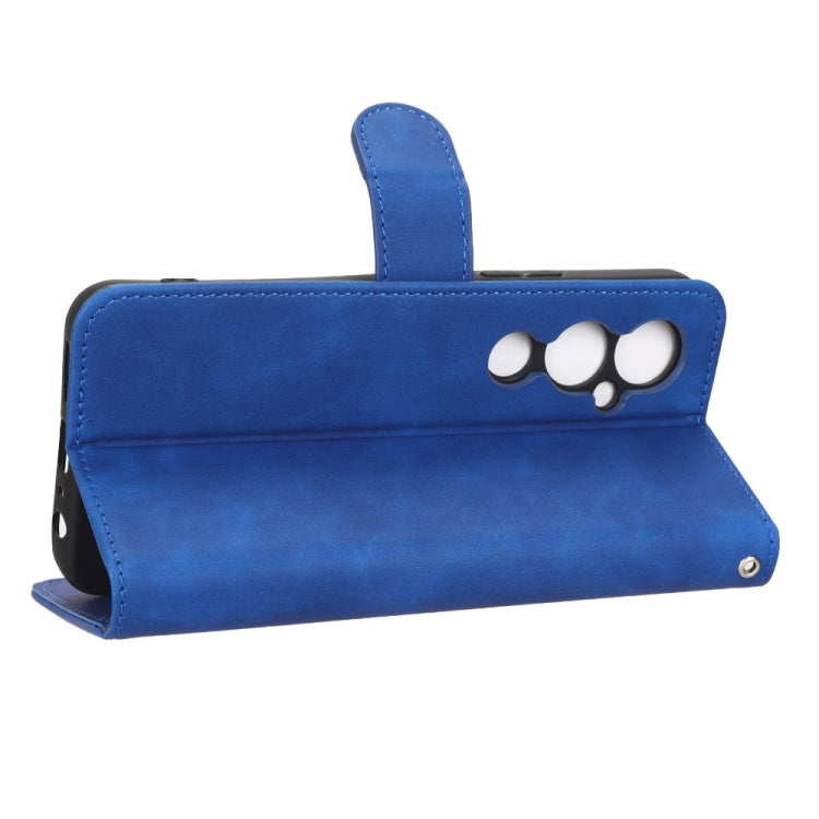 For Tecno Pova 4 Pro Skin Feel Magnetic Flip Leather Phone Case