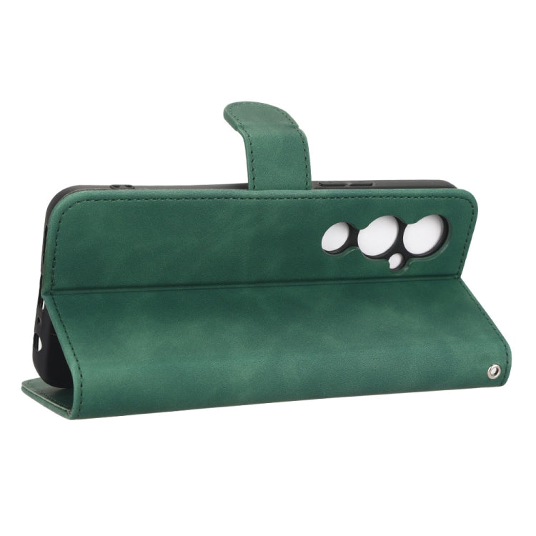 For Tecno Pova 4 Pro Skin Feel Magnetic Flip Leather Phone Case