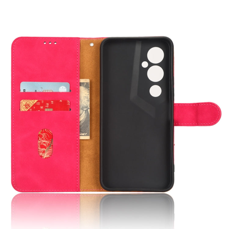 For Tecno Pova 4 Pro Skin Feel Magnetic Flip Leather Phone Case