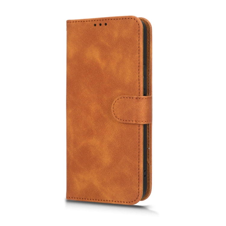 For Tecno Pova 4 Pro Skin Feel Magnetic Flip Leather Phone Case