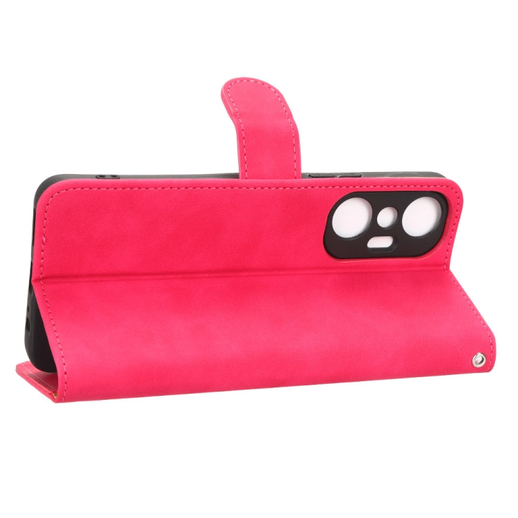 For Infinix Hot 20S Skin Feel Magnetic Flip Leather Phone Case