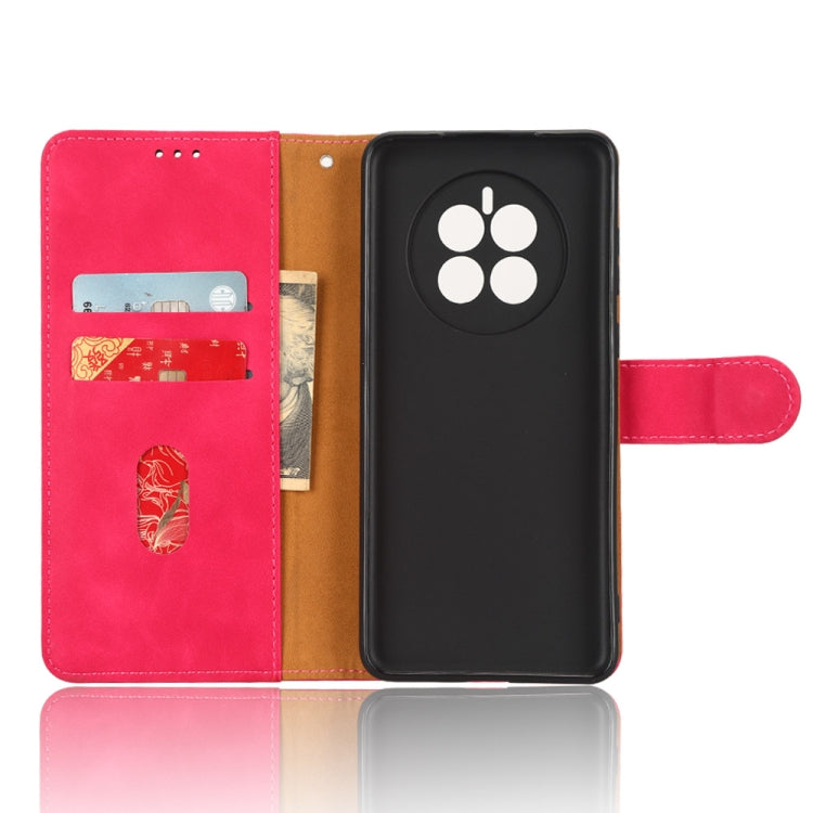 For Huawei Mate 50 Skin Feel Magnetic Flip Leather Phone Case