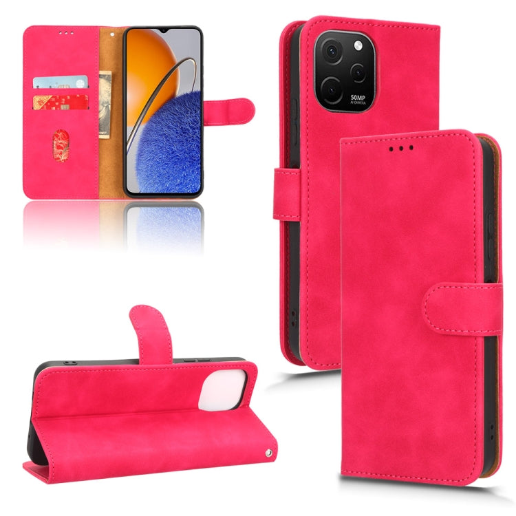 For Huawei  Nova Y61 Skin Feel Magnetic Flip Leather Phone Case