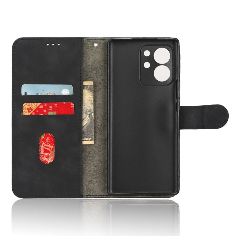 For Honor 80 SE 5G Skin Feel Magnetic Flip Leather Phone Case