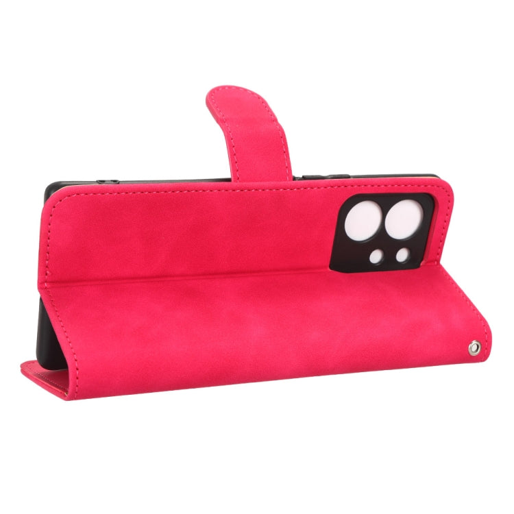 For Honor 80 SE 5G Skin Feel Magnetic Flip Leather Phone Case