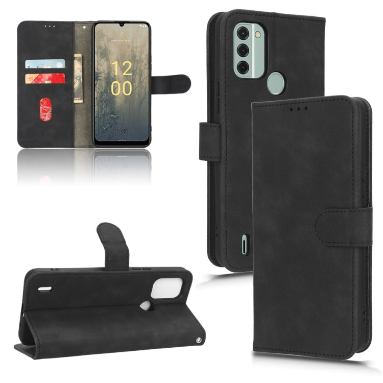 For Nokia C31 Skin Feel Magnetic Flip Leather Phone Case