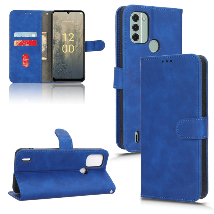 For Nokia C31 Skin Feel Magnetic Flip Leather Phone Case