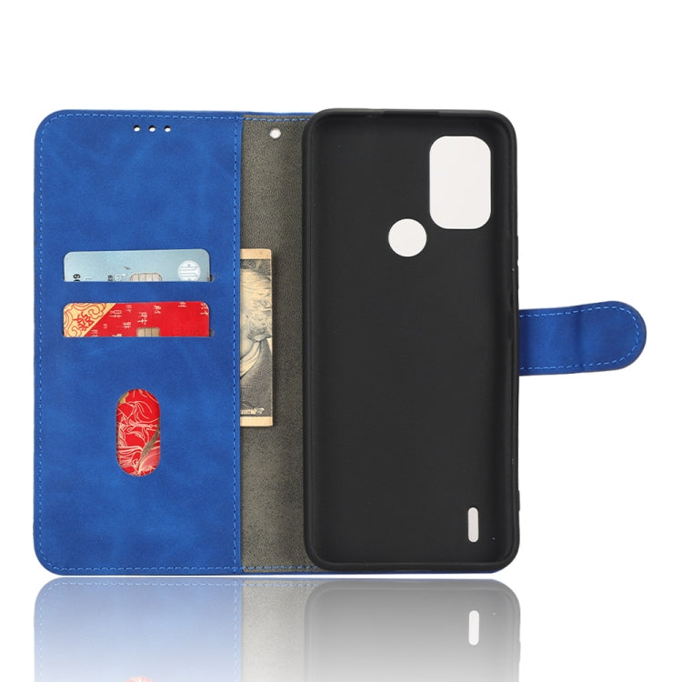 For Nokia C31 Skin Feel Magnetic Flip Leather Phone Case