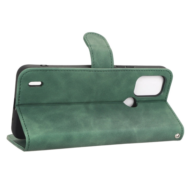 For Nokia C31 Skin Feel Magnetic Flip Leather Phone Case