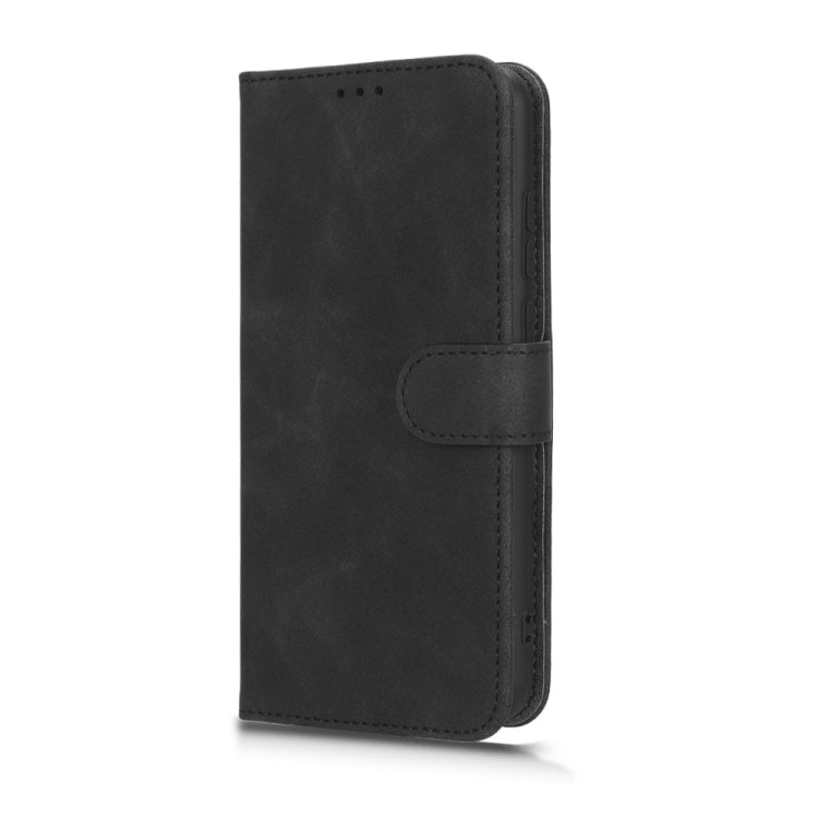 For Samsung Galaxy A04e Skin Feel Magnetic Flip Leather Phone Case